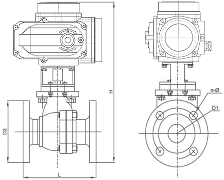 Q941F46-16C電動襯氟球閥結構圖.jpg